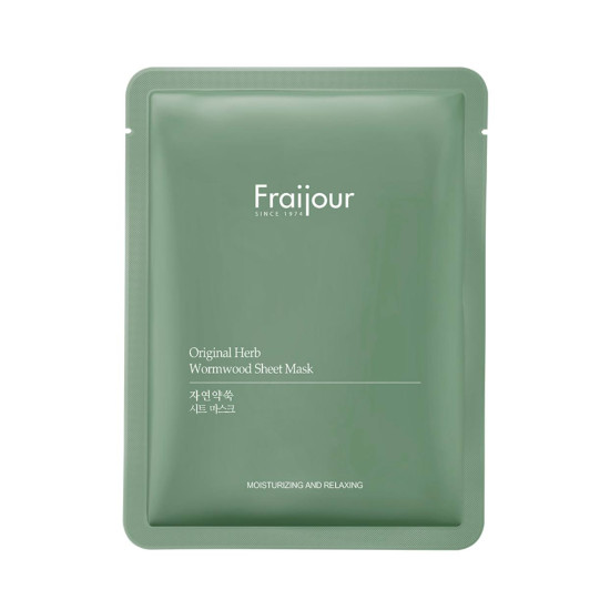 Fraijour Original Herb Wormwood Sheet Mask 5ea x 23ml