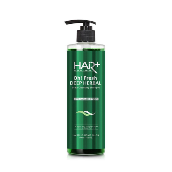 Hair Plus Oh Fresh Deep Herbal Shampoo 500ml