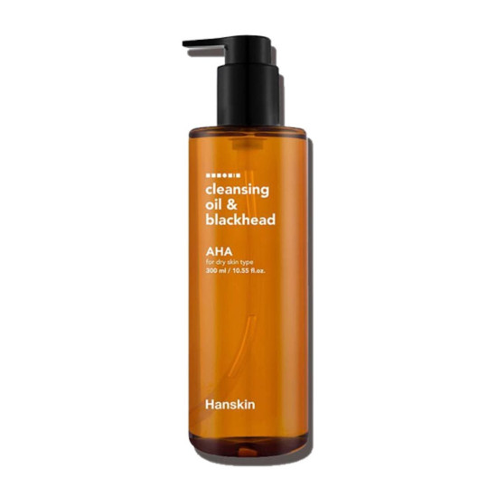 HANSKIN Cleansing Oil and Blackhead AHA 300ml