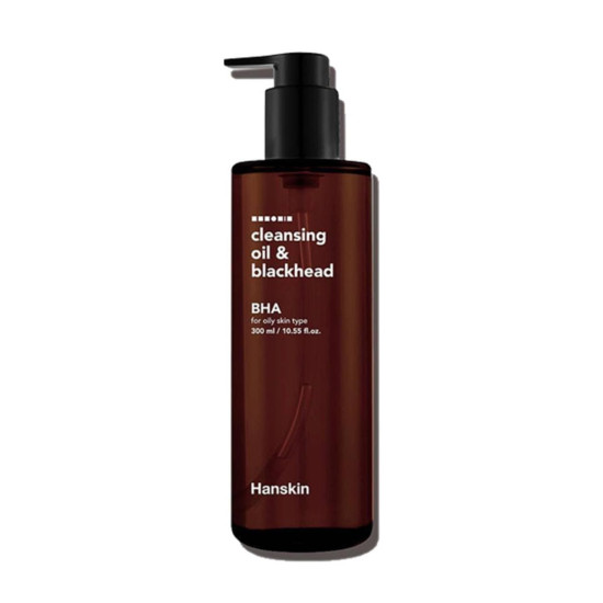 HANSKIN CLEANSING OIL and BLACKHEAD BHA 300ml