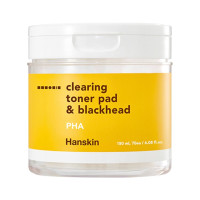 HANSKIN Clearing Toner Pad and Blackhead PHA 70ea