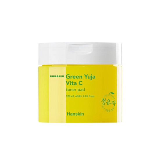 HANSKIN Green Yuja Vita C Toner Pad 60ea