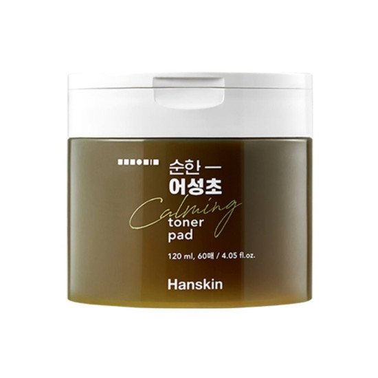 HANSKIN Soonhan Houttuynia Calming Toner Pad 60ea