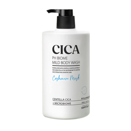 Happy Bath CICA pH Biome Mild Body Wash Cashmere Musk 1000ml