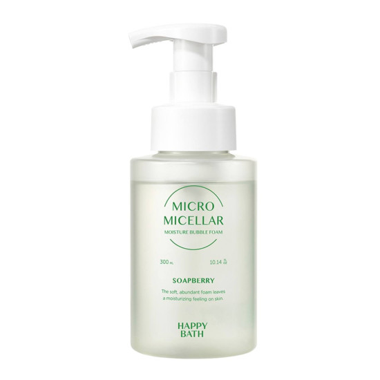 Happy Bath Micro Micellar Moisture Bubble Foam Soapberry 300ml 
