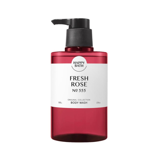 Happy Bath Original Collection Body Wash Fresh Rose 500g