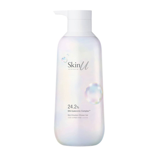 Happy Bath Skin U Emulsion Shower Gel For Dry Skin 600ml