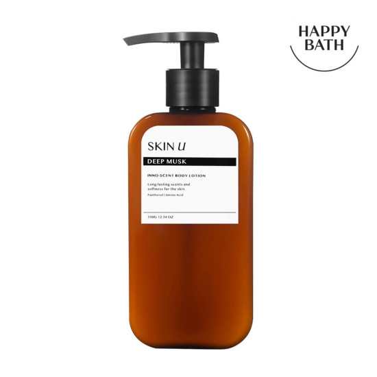 Happy Bath Skin U Inno Scent Body Lotion Deep Musk 350g