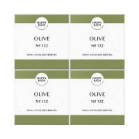 Happy Bath Soap Olive 4ea x 90g