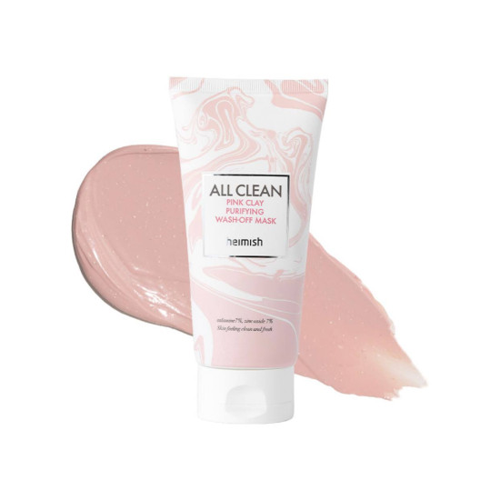 heimish All Clean Pink Clay Purifying Wash Off Mask 150g 