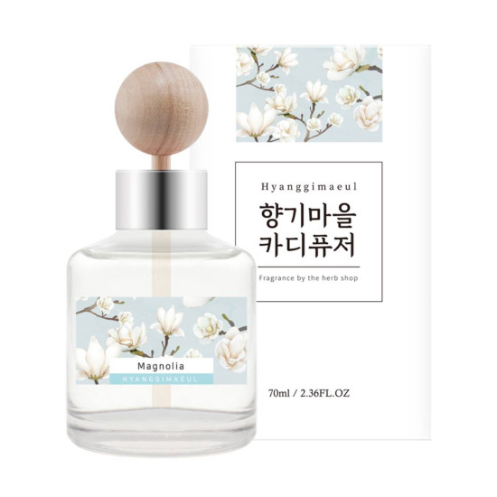Hyanggimaeul Fragrance Village Car Diffuser Magnolia 70ml 