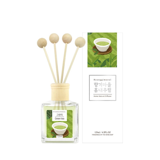 Hyanggimaeul Fragrance Village Home Natural Diffuser Jeju Green Tea 125ml 