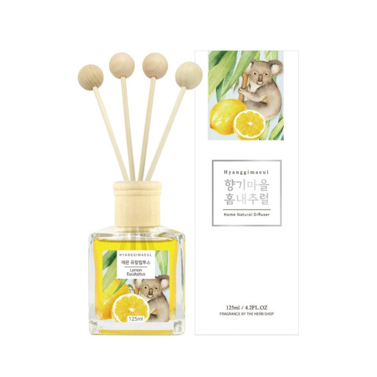 Hyanggimaeul Fragrance Village Home Natural Diffuser Lemon Eucalyptus 125ml 