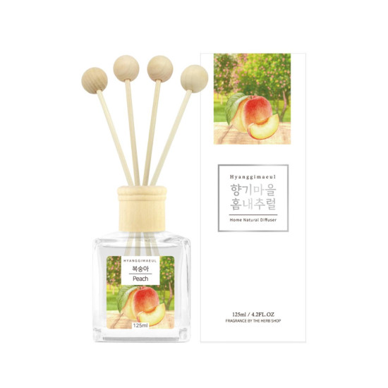 Hyanggimaeul Fragrance Village Home Natural Diffuser Peach 125ml