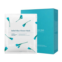 HYGGEE Relief Blue Flower Mask 10ea x 30ml 
