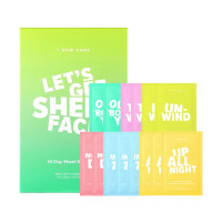 I DEW CARE 14 Days Sheet Mask Set Let's Get Sheet Faced 14ea