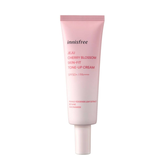 Innisfree Jeju Cherry Blossom Skin-Fit Tone-up Cream SPF50+ PA++++ 50ml