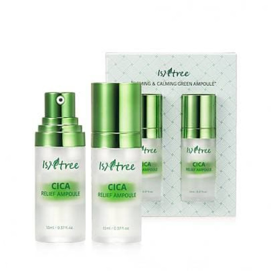 Isntree CICA RELIEF AMPOULE 2ea x 11ml
