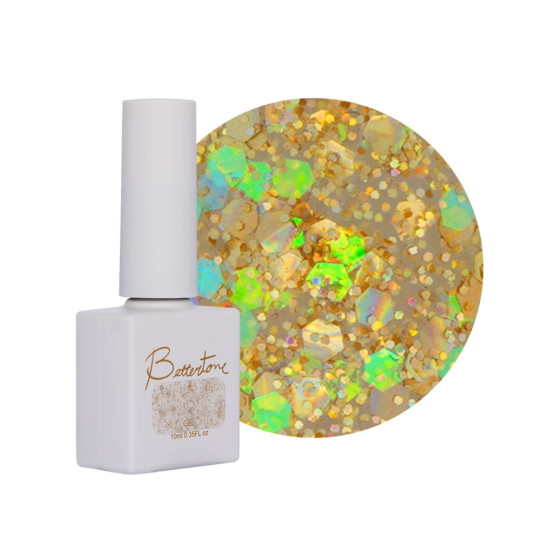 Ivit Better Tone Juicy Glitter Gel Nail Polish BJ-04 10ml