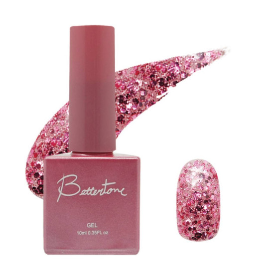 Ivit Better Tone Color Gel Nail Polish BT-80 10ml 
