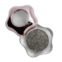 Ivit Better Tone Color Gel Nail Glitter Twinkle Black 6g