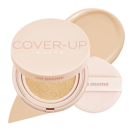 I'M MEME Cover Up Matte Fit Cushion SPF50 + PA +++ Beige 13g