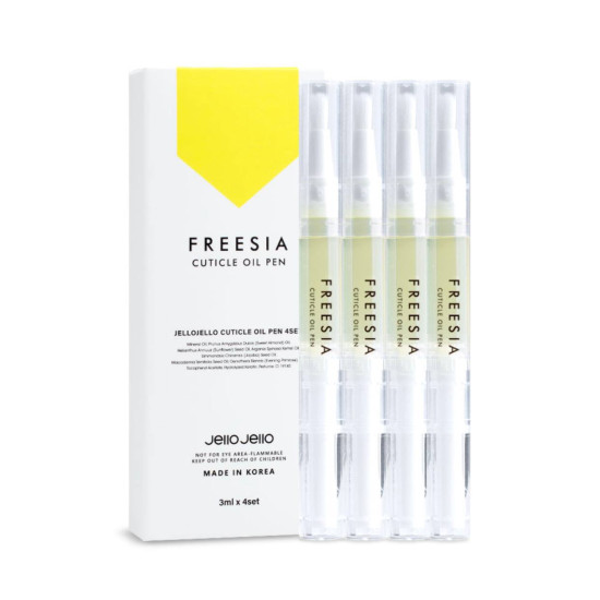 Jello Jello Fresia Cuticle Oil Pen 4ea x 3ml 