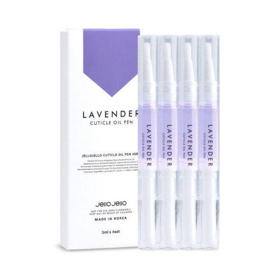 Jello Jello Lavender Cuticle Oil Pen 4ea x 3ml 