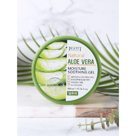 JIGOTT Natural Aloe Vera Moisture 300мл.