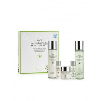 Jigott Aloe Aqua Balance Skin Care 3Set