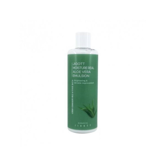 Jigott Moisture Real Aloe Vera Emulsion 300ml 
