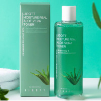 Jigott Moisture Real Aloe Vera Toner 300ml