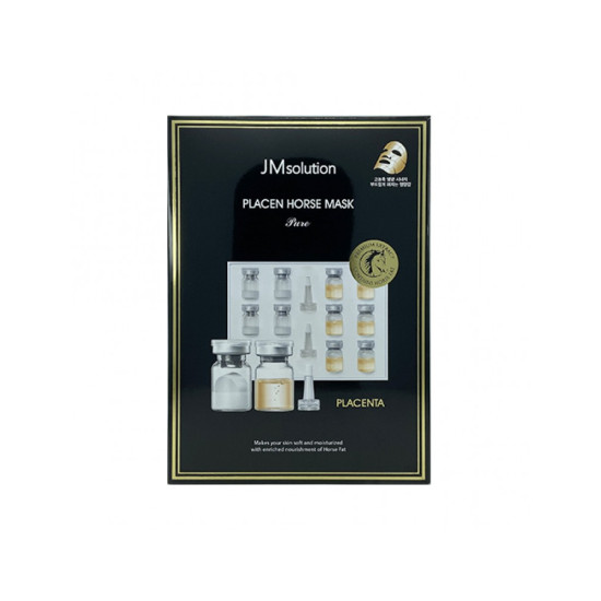 JM SOLUTION PLACEN HORSE MASK PURE 10ea in 1