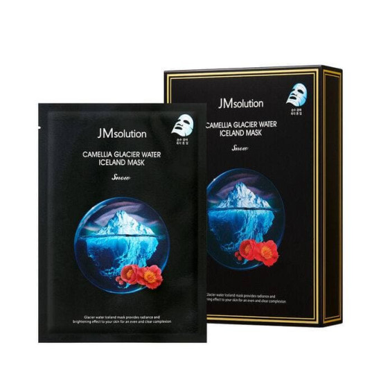 JMsolution Camellia Glacier Water Iceland Mask Snow 10ea x 30ml