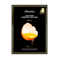 JMSOLUTION GLORY AQUA IDEBENONE EGG MASK DELUXE 10ea in 1