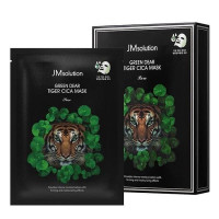 JMsolution Green Dear Tiger Cica Mask 10ea x 30ml