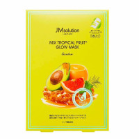 JM Solution JAPAN MIX TROPICAL FRUIT GLOW MASK GARDEN 5ea x 30ml