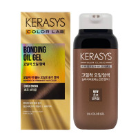 KERASYS COLOR LAB BONDING OIL GEL Choco Brown 125g+125g