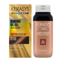 KERASYS COLOR LAB BONDING OIL GEL Rose Brown 125g+125g 