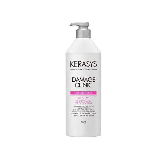 Kerasys Damage Clinic 3 Step Hair Clinic For Damaged Hair Rinse 750ml