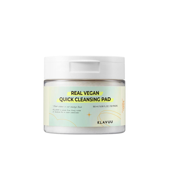Klavuu REAL VEGAN QUICK CLEANSING PAD 50ea