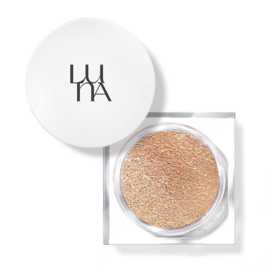 LUNA Glitter Lighting Up Formula Pot Pact Eyeshadow No.01 4.2g 