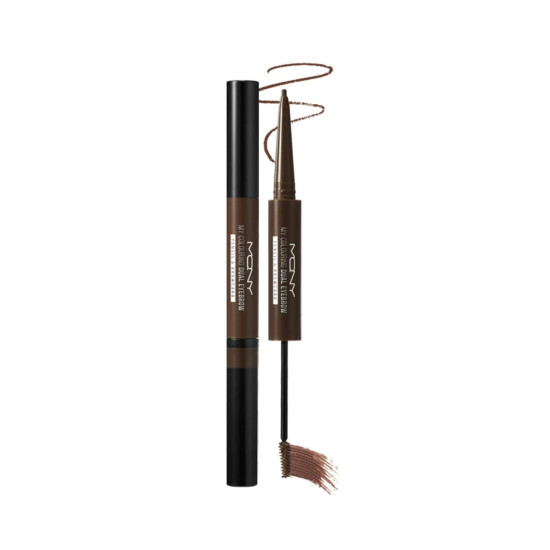 MACQUEEN New York My Colouring Dual Eyebrow Pencil and Browcara No.1 2.1g