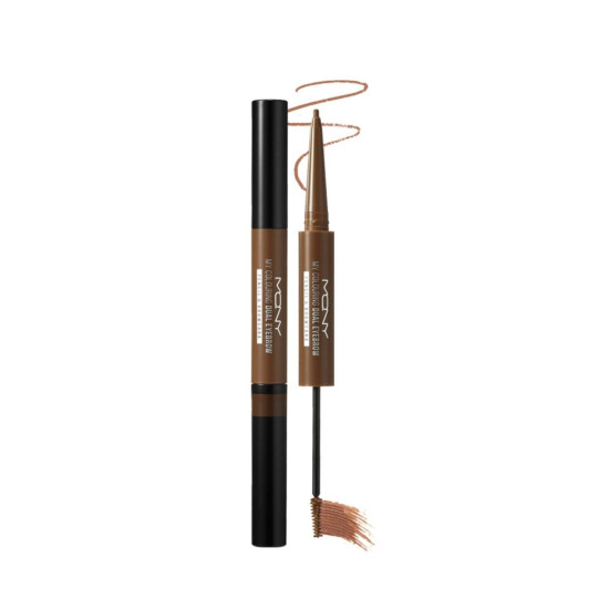 MACQUEEN New York My Colouring Dual Eyebrow Pencil and Browcara No.2 2.1g