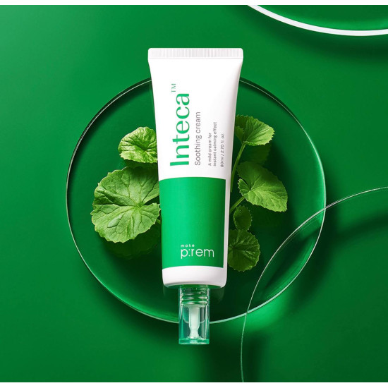 MAKE P:REM Inteca Soothing Cream 80ml + 31ml 