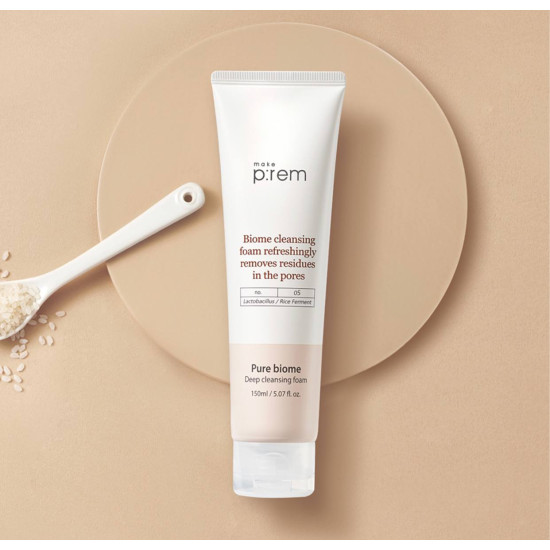 Make P:rem Pure Biome Deep Cleansing Foam 150ml 