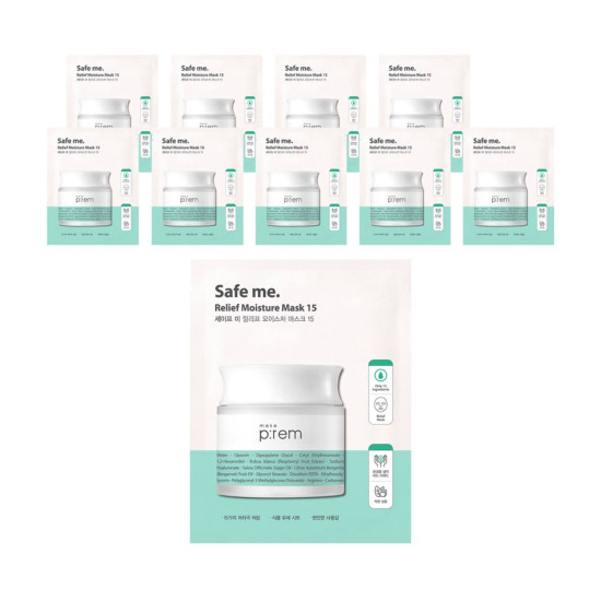 MAKE P:REM Relief Moisture Mask 15 10ea x 25ml