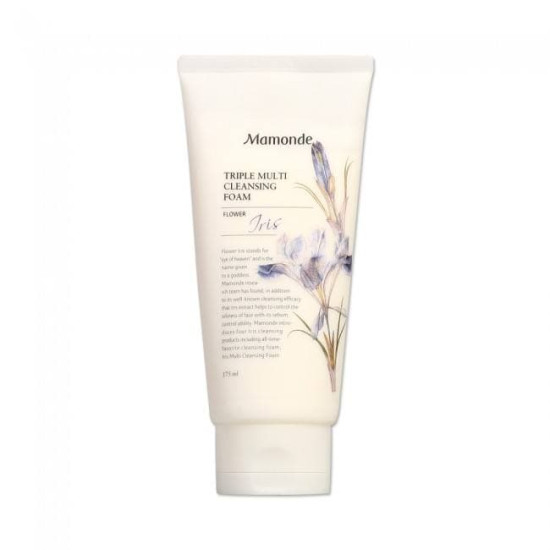 Mamonde Triple Multi Cleansing Foam Iris 120ml
