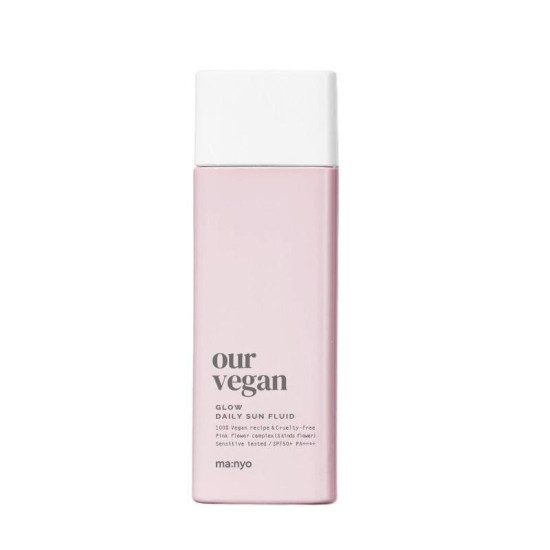 Manyo Our Vegan Glow Daily Sun Fluid SPF50+ PA++++ 50ml