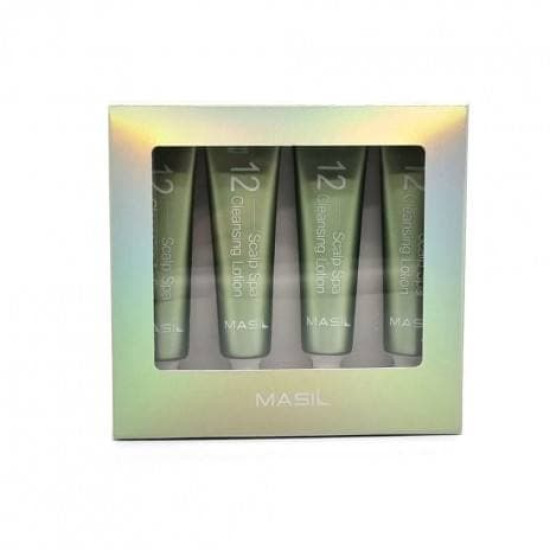 MASIL 12 Scalp Spa Cleansing Lotion 4ea x 15ml 